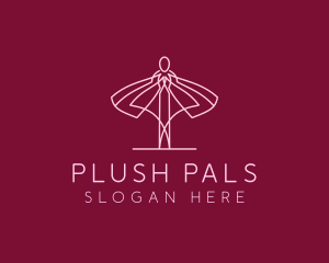 Skirt Ballet Dancer  logo design