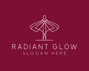 Skirt Ballet Dancer  logo design