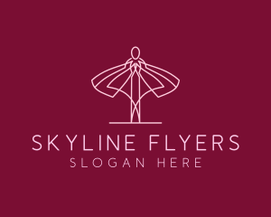 Skirt Ballet Dancer  logo design