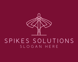 Skirt Ballet Dancer  logo design