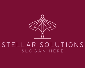 Skirt Ballet Dancer  logo design