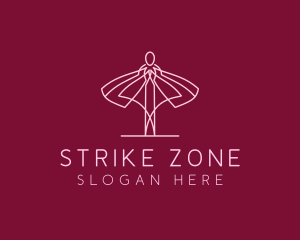 Skirt Ballet Dancer  logo design