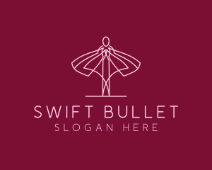 Skirt Ballet Dancer  logo design