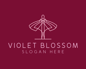 Skirt Ballet Dancer  logo design