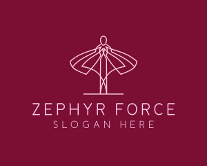 Skirt Ballet Dancer  logo design