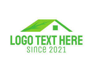 Eco Friendly House Roof logo