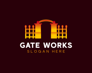 Gate Fence Arch logo