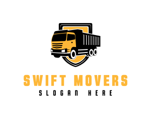 Dump Truck Mover logo design