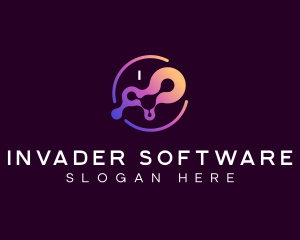 Tech Software Data logo design