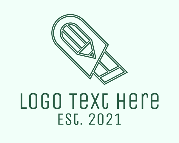 Green Pencil Cutter  logo