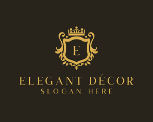 Regal Elegant Shield logo design