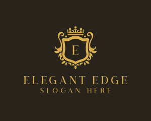 Regal Elegant Shield logo design