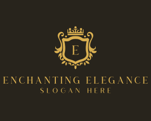 Regal Elegant Shield logo design