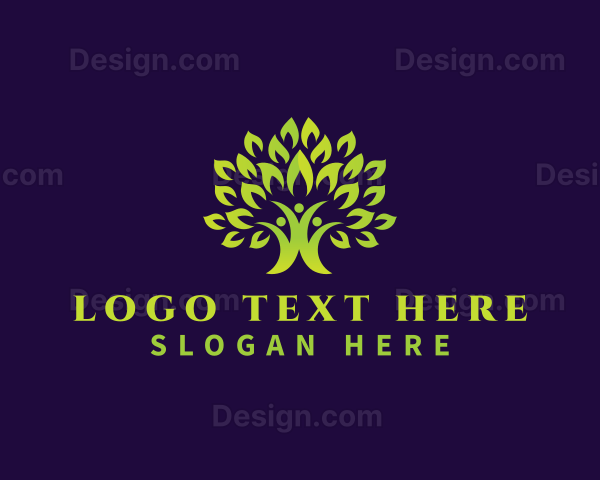 People Tree Plant Logo