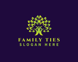 People Tree Plant logo design