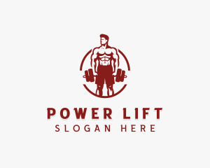 Weightlifting Gym Barbell logo