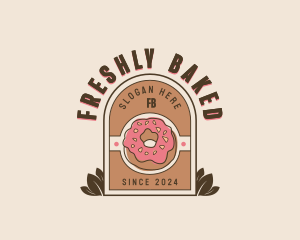 Donut Pastry logo design