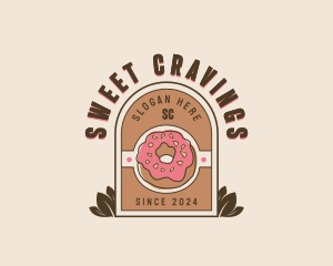 Donut Pastry logo design