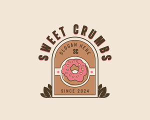 Donut Pastry logo design