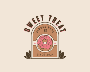 Donut Pastry logo design