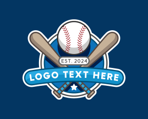 Baseball Sports League logo