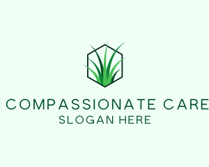 Natural Grass Care logo design