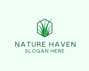 Natural Grass Care logo design