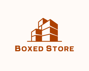 Box Building Realty logo design