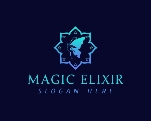 Magical Fairy Wings logo design