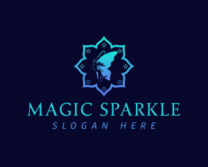 Magical Fairy Wings logo design