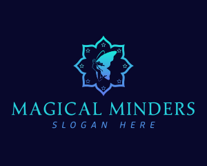 Magical Fairy Wings logo design