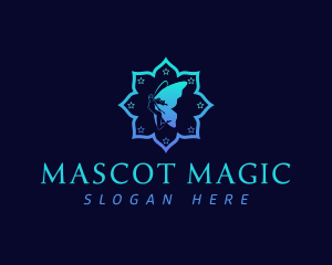 Magical Fairy Wings logo design