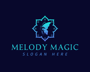 Magical Fairy Wings logo design