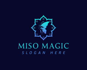 Magical Fairy Wings logo design