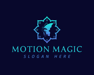 Magical Fairy Wings logo design