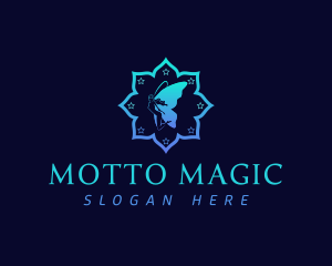 Magical Fairy Wings logo design