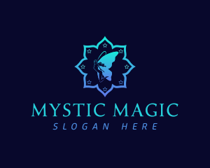 Magical Fairy Wings logo design