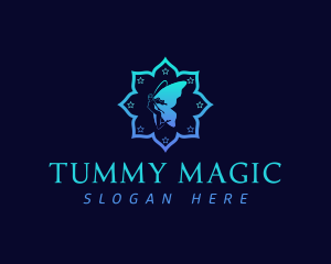 Magical Fairy Wings logo design