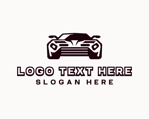 Car Racing Vehicle logo