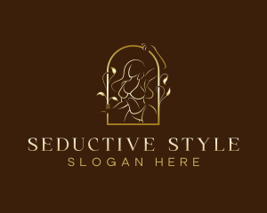 Luxury Sexy Woman logo design