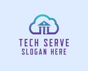 Cloud Tech Server  logo design