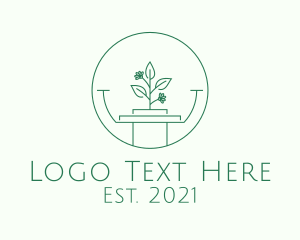 Garden Plant Pillar logo