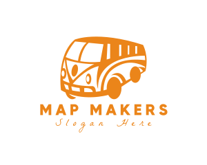 Old Retro Van Transportation logo design