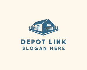 Warehouse Depot Building logo design