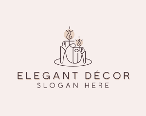 Candlelight Home Decor logo design