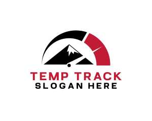 Gauge Outdoor Mountain  logo design