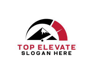 Gauge Outdoor Mountain  logo design