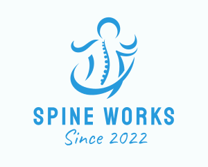 Fitness Chiropractic Therapy  logo design