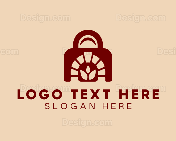 Fireplace Shopping Bag Logo