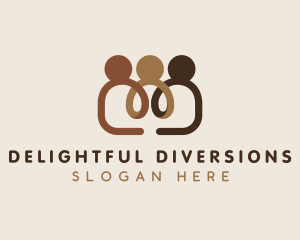 Human Diversity Social logo design